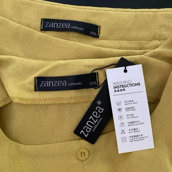 ZANZEA Women's 2 Piece Matching Lounge Set Size XXL 100% Cotton Summer Travel - Picture 2 of 16